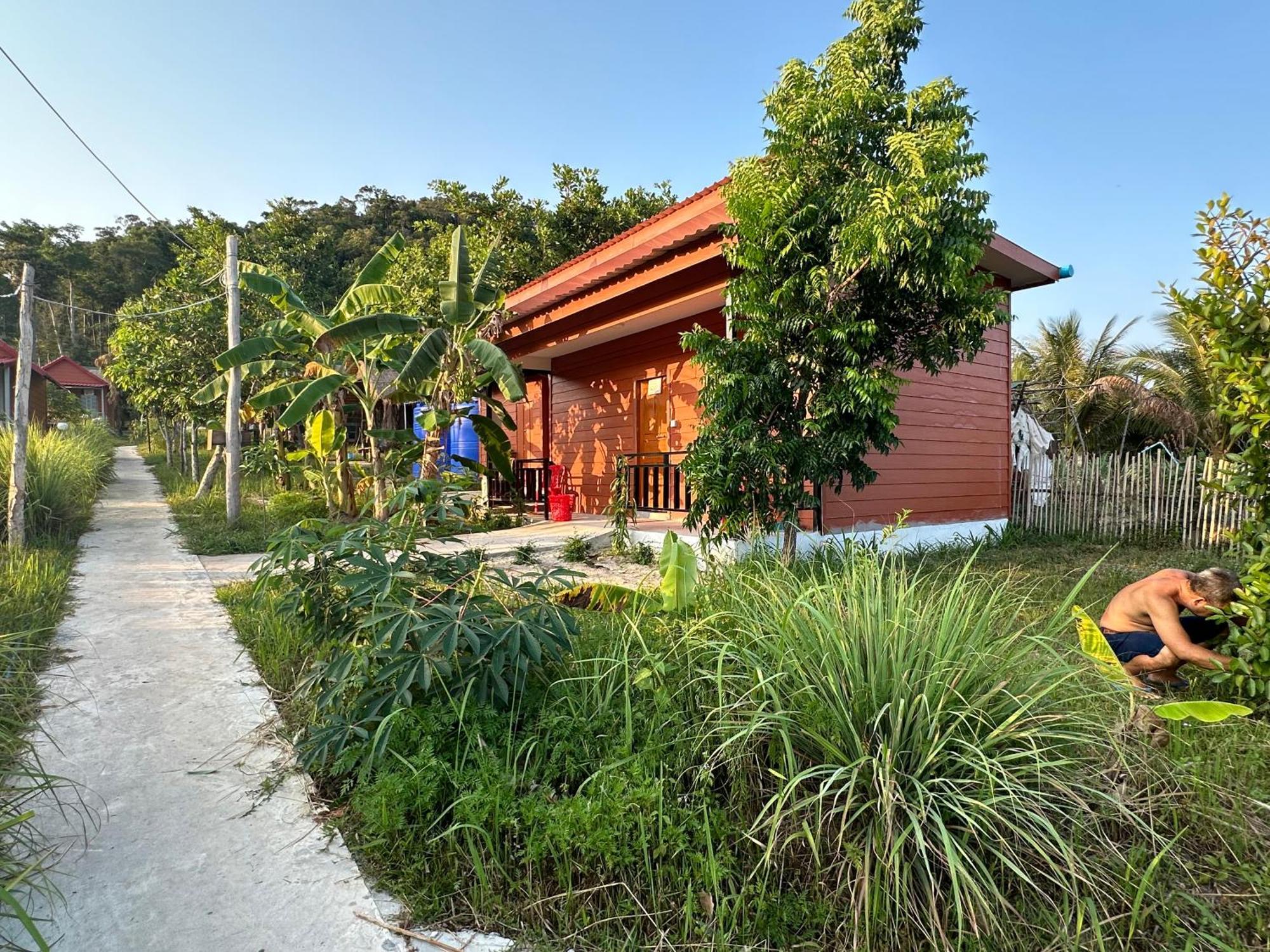 Maloop Cafe Bungalow Kaoh Touch Extérieur photo